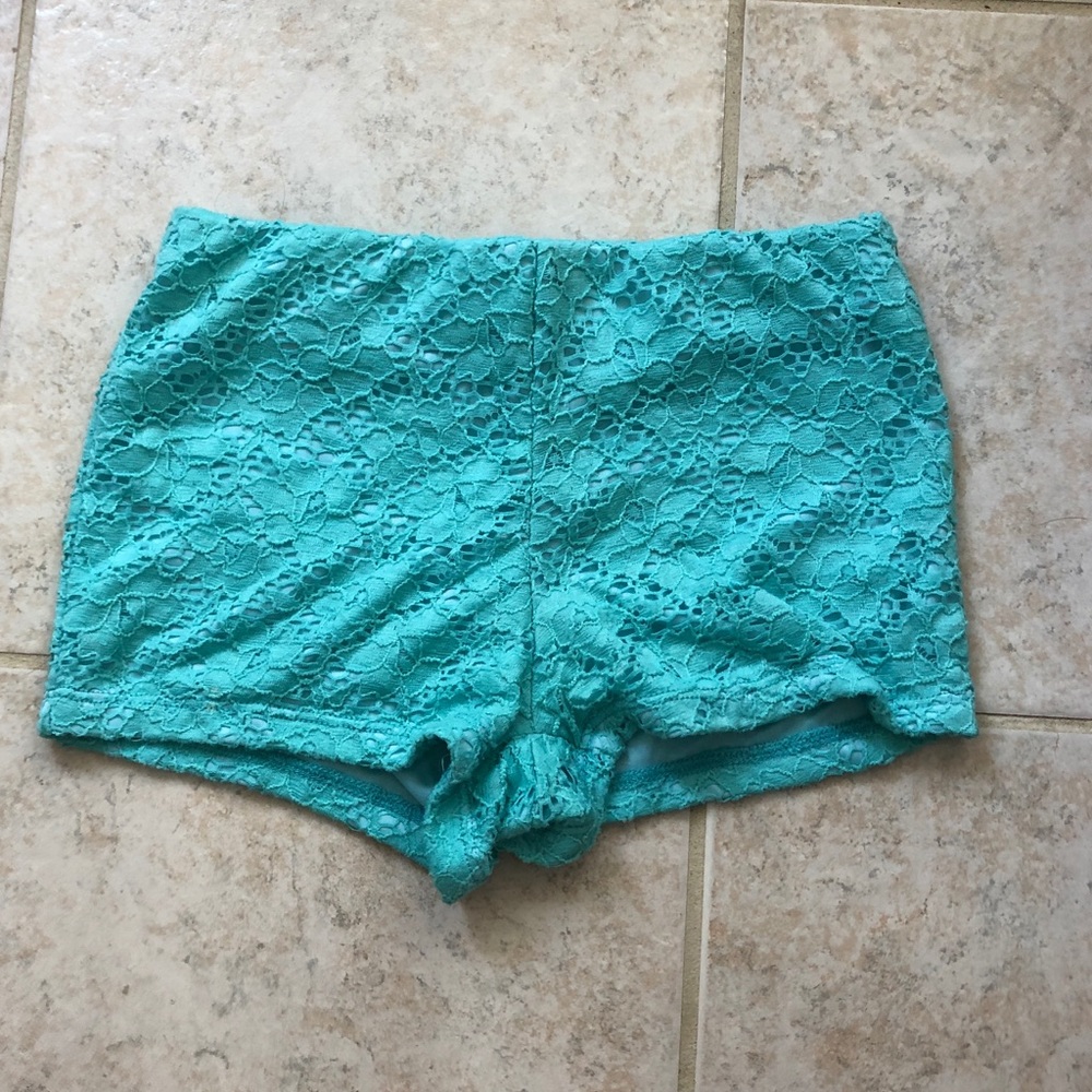 Blue shorts